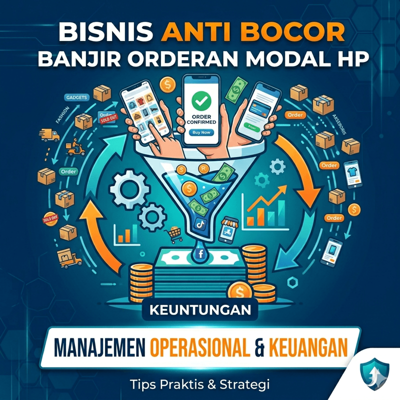 Strategi Banjir Order Modal HP